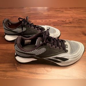 Reebok Men’s Nano X2 Black/FTWR White/Pure Grey Size 10